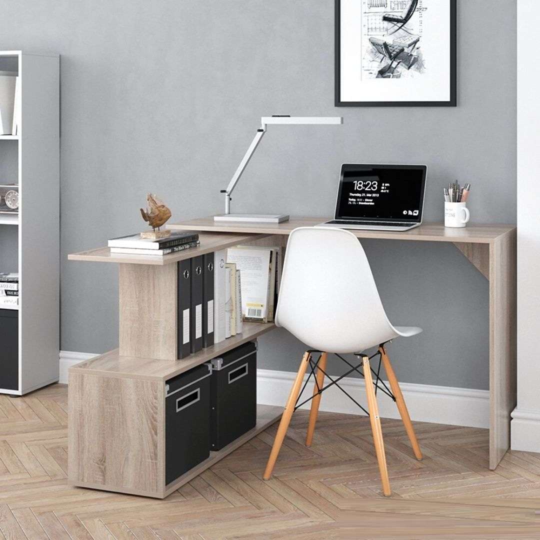 Фото письмовий стіл DiPortes bt-314-sonoma колір: Дуб сонома, ціна, опис, разміри — інтернет-магазин меблів в Києві