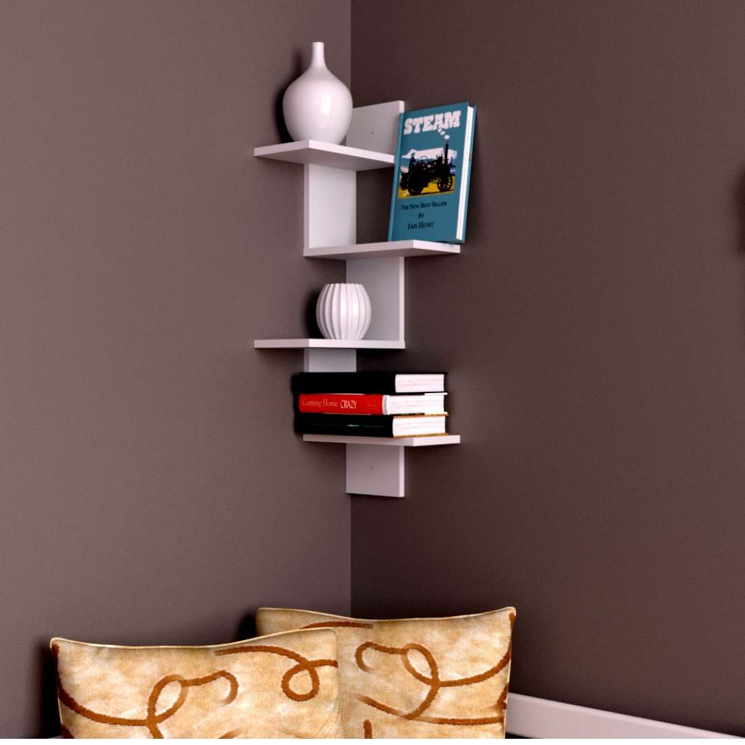 Фото полиця настінна DiPortes bt-114-belaya колір: , ціна, опис, разміри — інтернет-магазин меблів в Києві