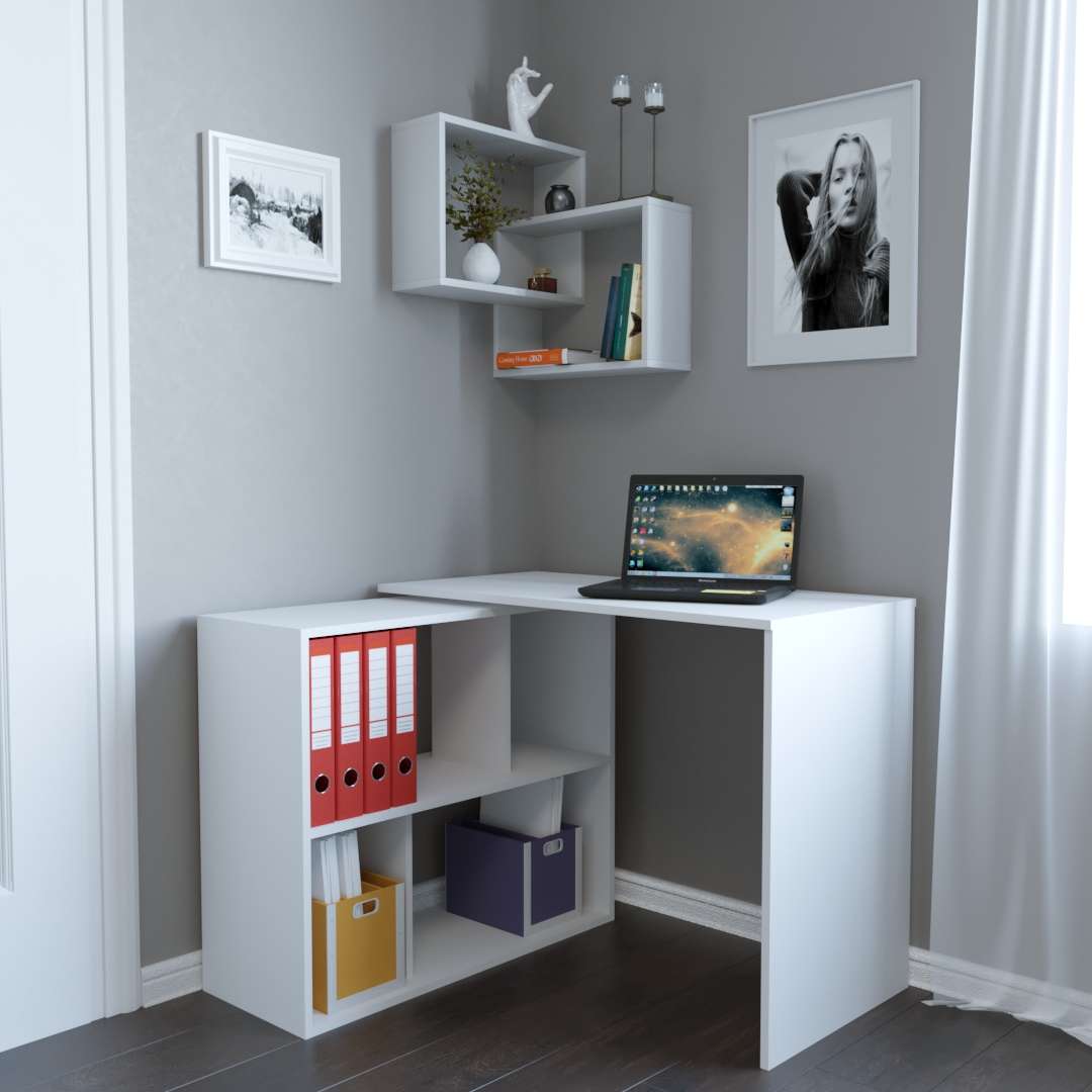 Фото письмовий стіл DiPortes bt-310-wt колір: , ціна, опис, разміри — інтернет-магазин меблів в Києві