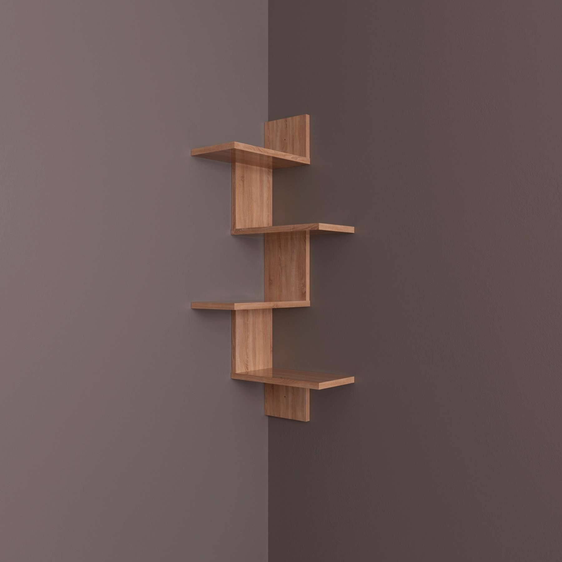 Фото полиця настінна DiPortes bt-114-dub-sonoma колір: Дуб сонома, ціна, опис, разміри — інтернет-магазин меблів в Києві