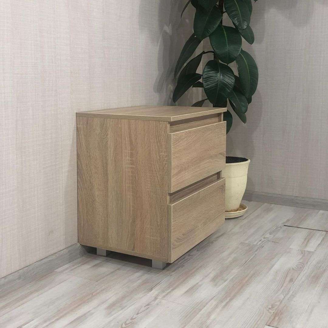 Фото тумбочка DiPortes kt-101-bez-ruchek-dub-sonoma колір: Дуб сонома, ціна, опис, разміри — інтернет-магазин меблів в Києві