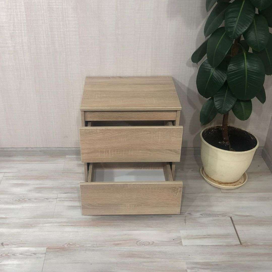Фото тумбочка DiPortes kt-101-bez-ruchek-dub-sonoma колір: Дуб сонома, ціна, опис, разміри — інтернет-магазин меблів в Києві
