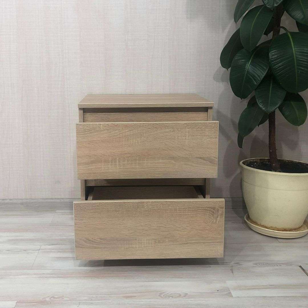 Фото тумбочка DiPortes kt-101-bez-ruchek-dub-sonoma колір: Дуб сонома, ціна, опис, разміри — інтернет-магазин меблів в Києві