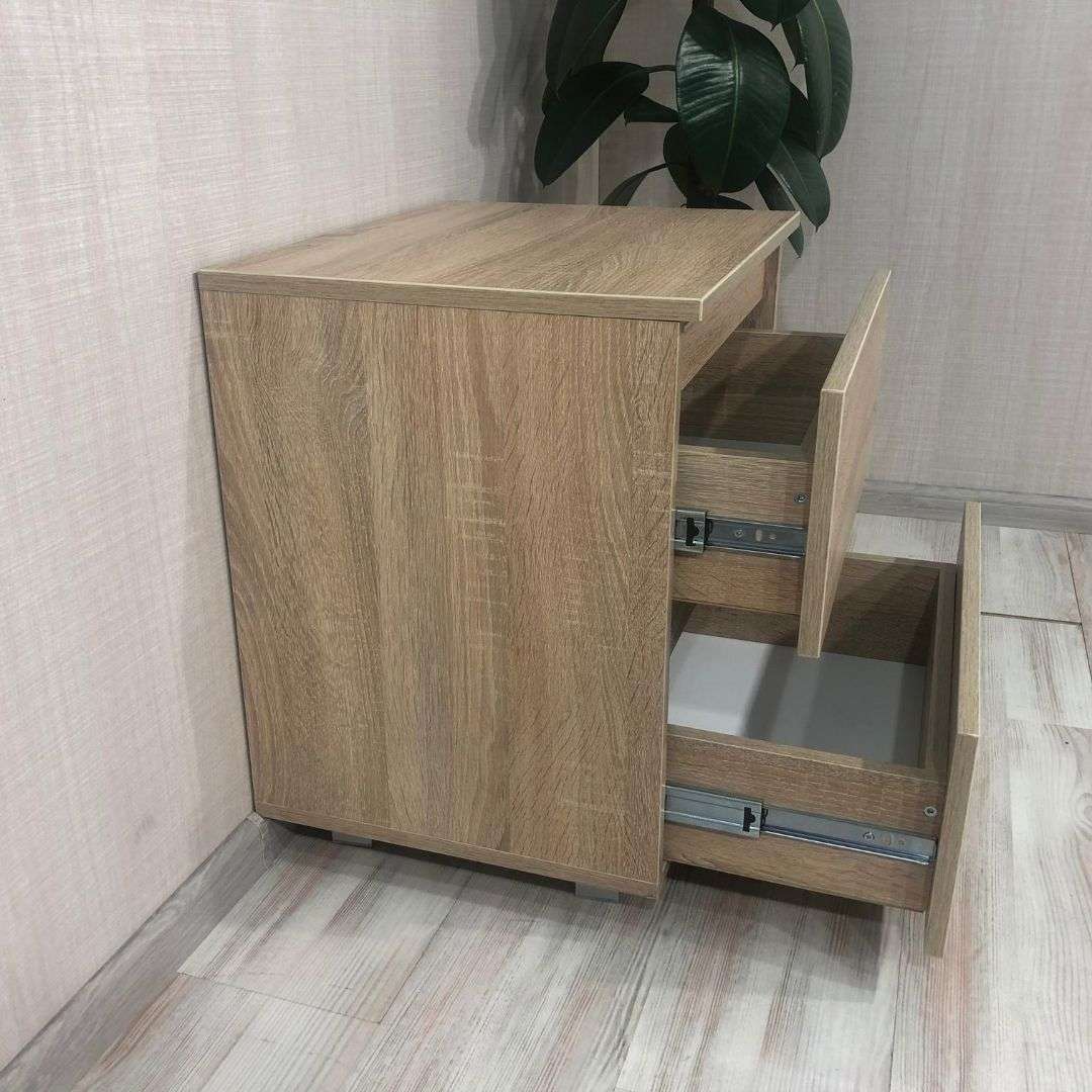 Фото тумбочка DiPortes kt-101-bez-ruchek-dub-sonoma колір: Дуб сонома, ціна, опис, разміри — інтернет-магазин меблів в Києві