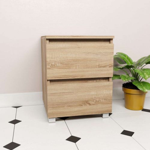 Фото тумбочка DiPortes kt-101-bez-ruchek-dub-sonoma колір: Дуб сонома, ціна, опис, разміри — інтернет-магазин меблів в Києві