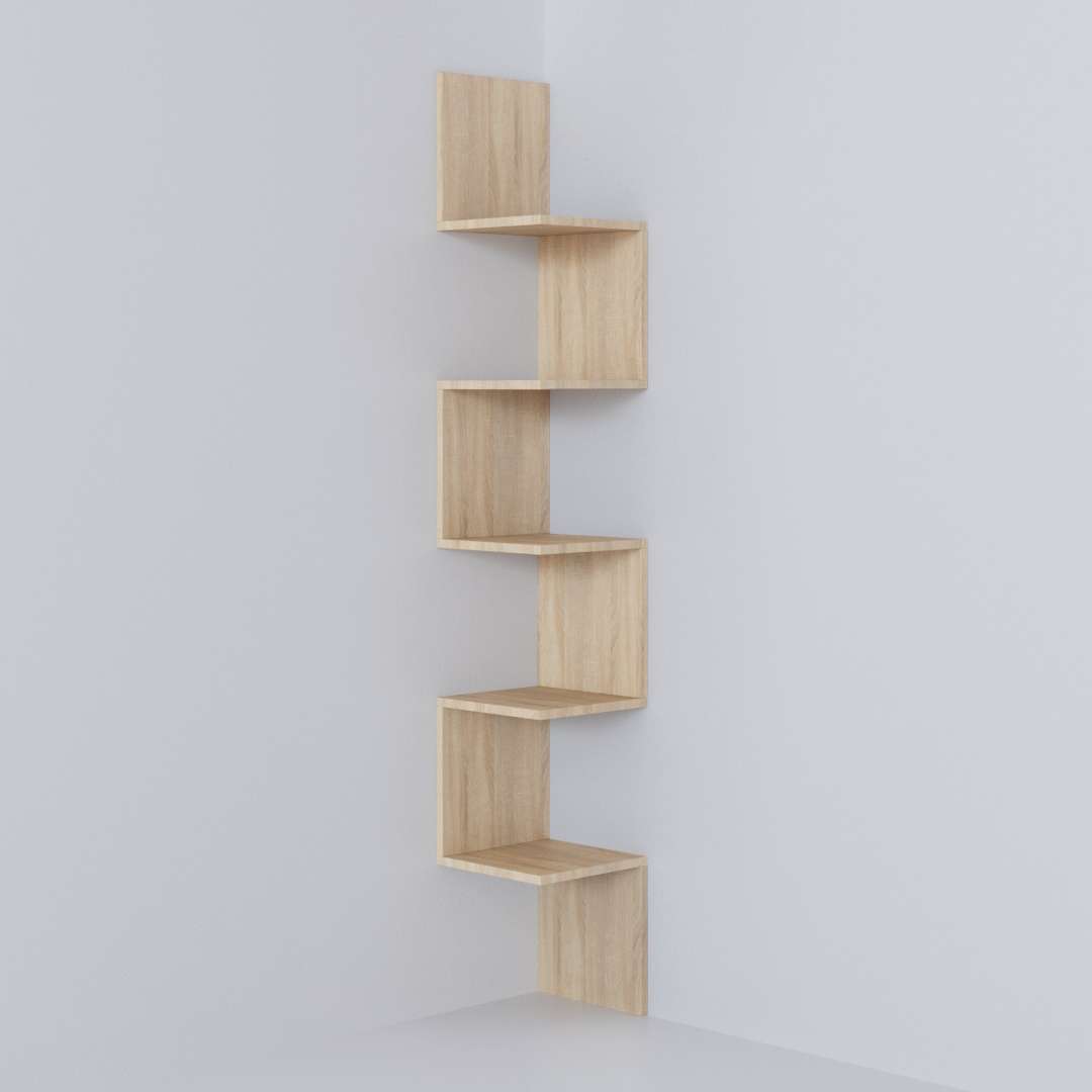 Фото полиця настінна DiPortes bt-111-sonoma колір: Дуб сонома, ціна, опис, разміри — інтернет-магазин меблів в Києві