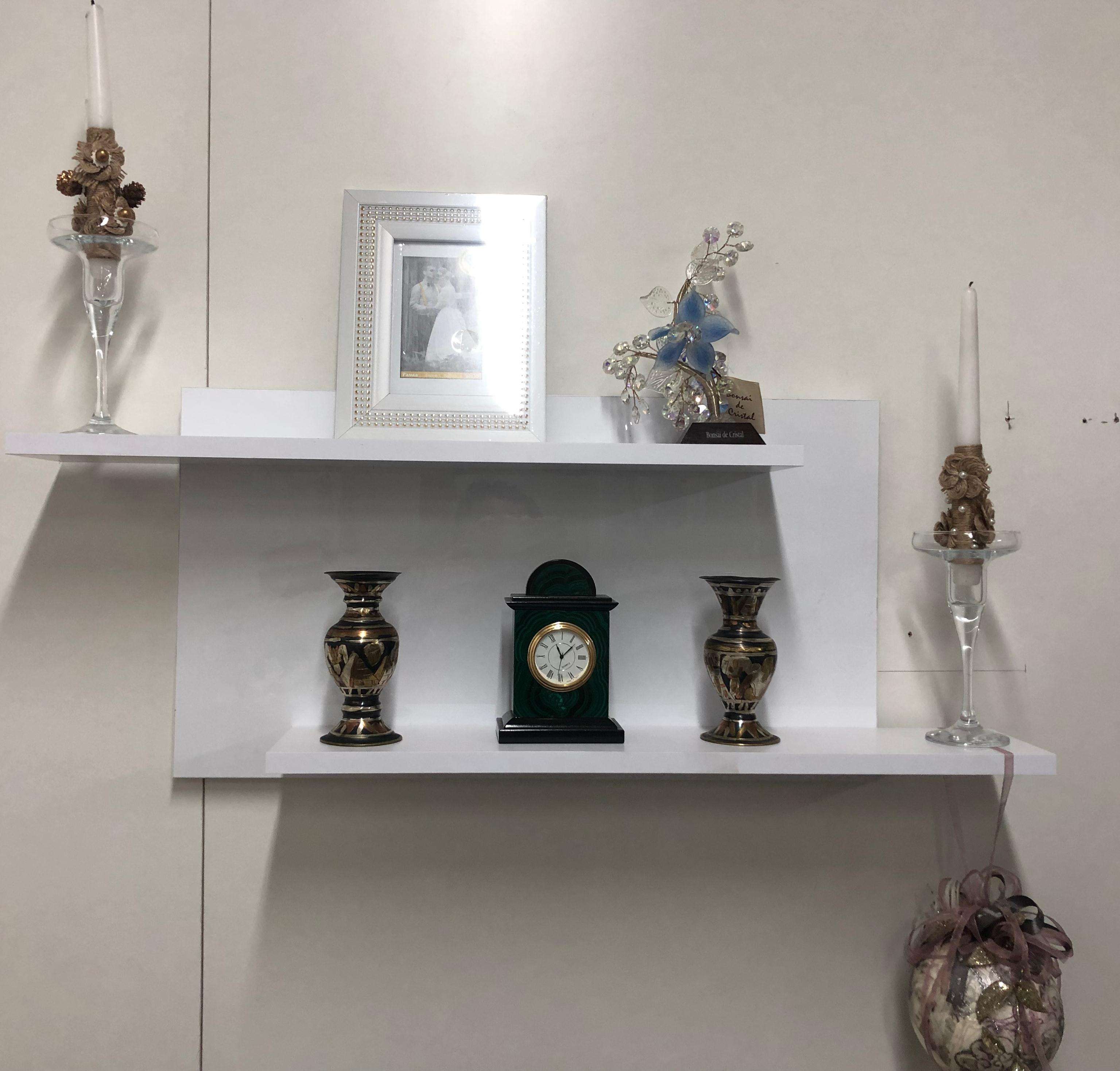 Фото полиця настінна DiPortes ex-006-belyj-glyanec колір: , ціна, опис, разміри — інтернет-магазин меблів в Києві