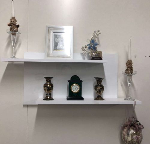 Фото полиця настінна DiPortes ex-006-belyj-glyanec колір: , ціна, опис, разміри — інтернет-магазин меблів в Києві