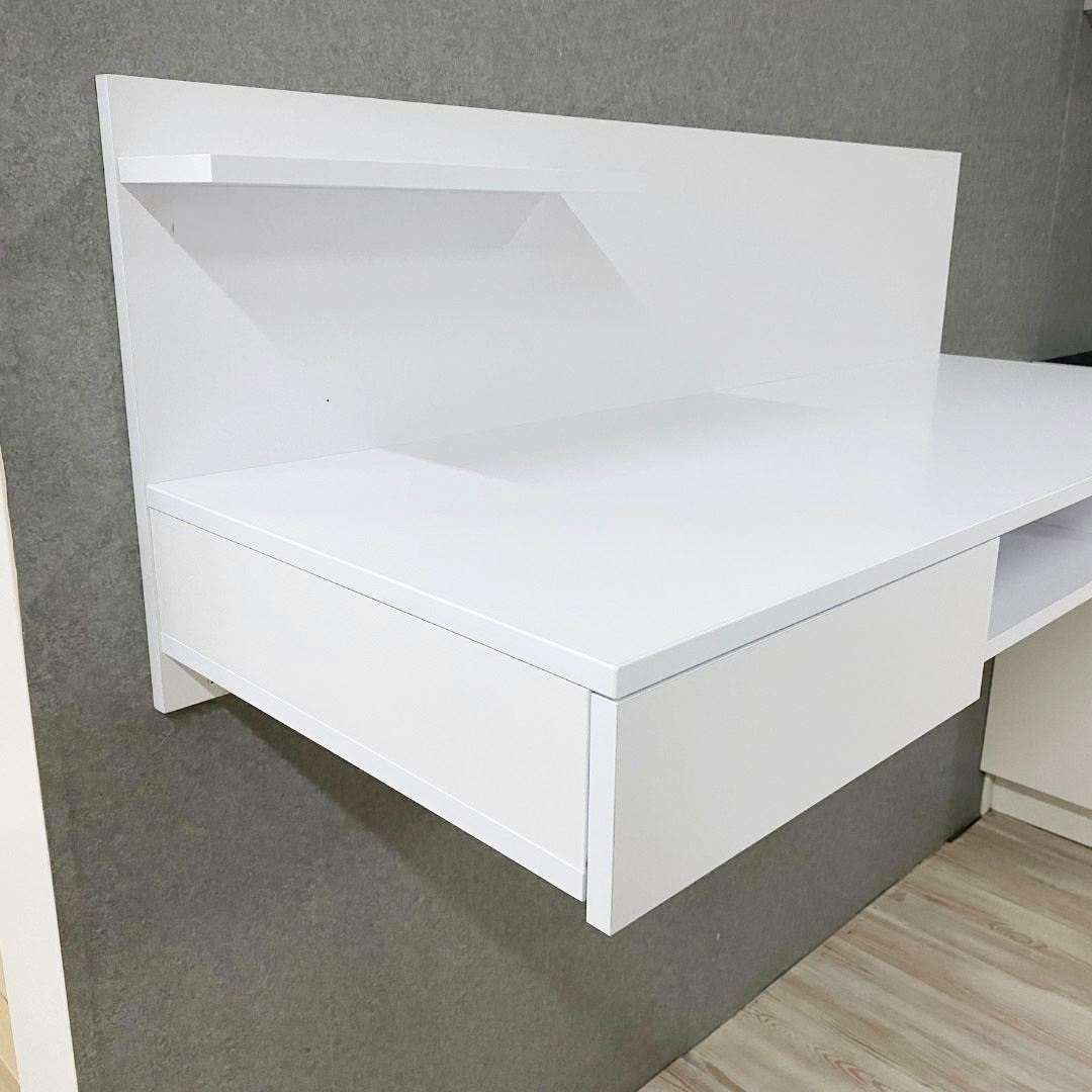 Фото комп'ютерний стіл DiPortes kompyuternyj-stol-navesnoj-kapri-kt-313-2-belyj колір: , ціна, опис, разміри — інтернет-магазин меблів в Києві