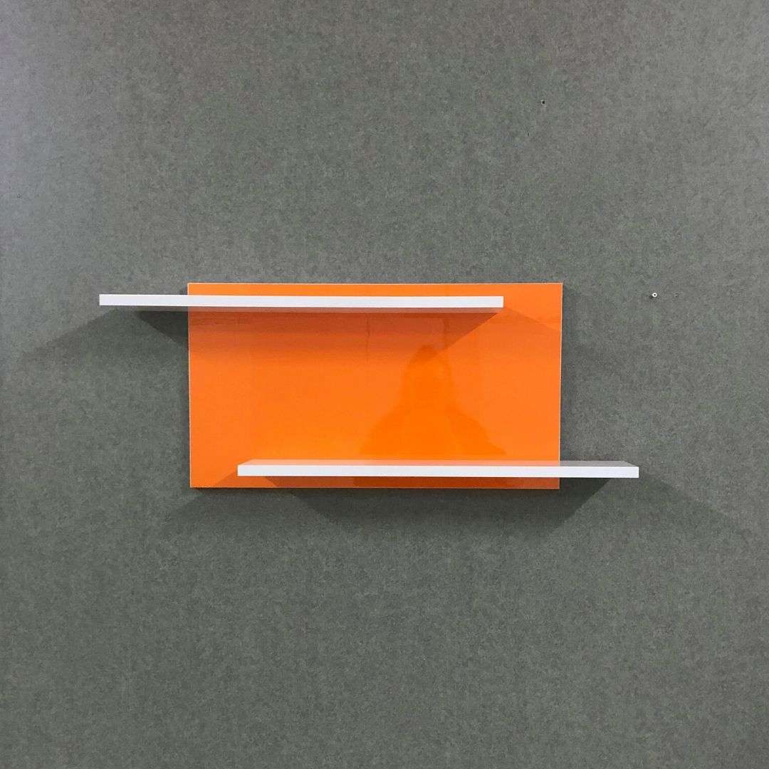 Фото полиця настінна DiPortes ex-004-oranzh-glyanec колір: , ціна, опис, разміри — інтернет-магазин меблів в Києві