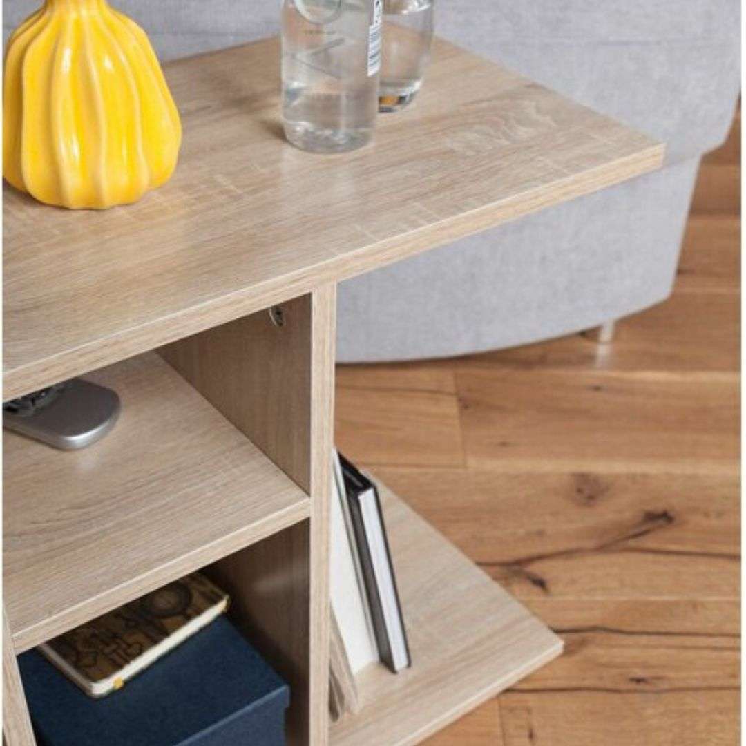 Фото журнальний столик DiPortes vt-330-dub-sonoma колір: Дуб сонома, ціна, опис, разміри — інтернет-магазин меблів в Києві