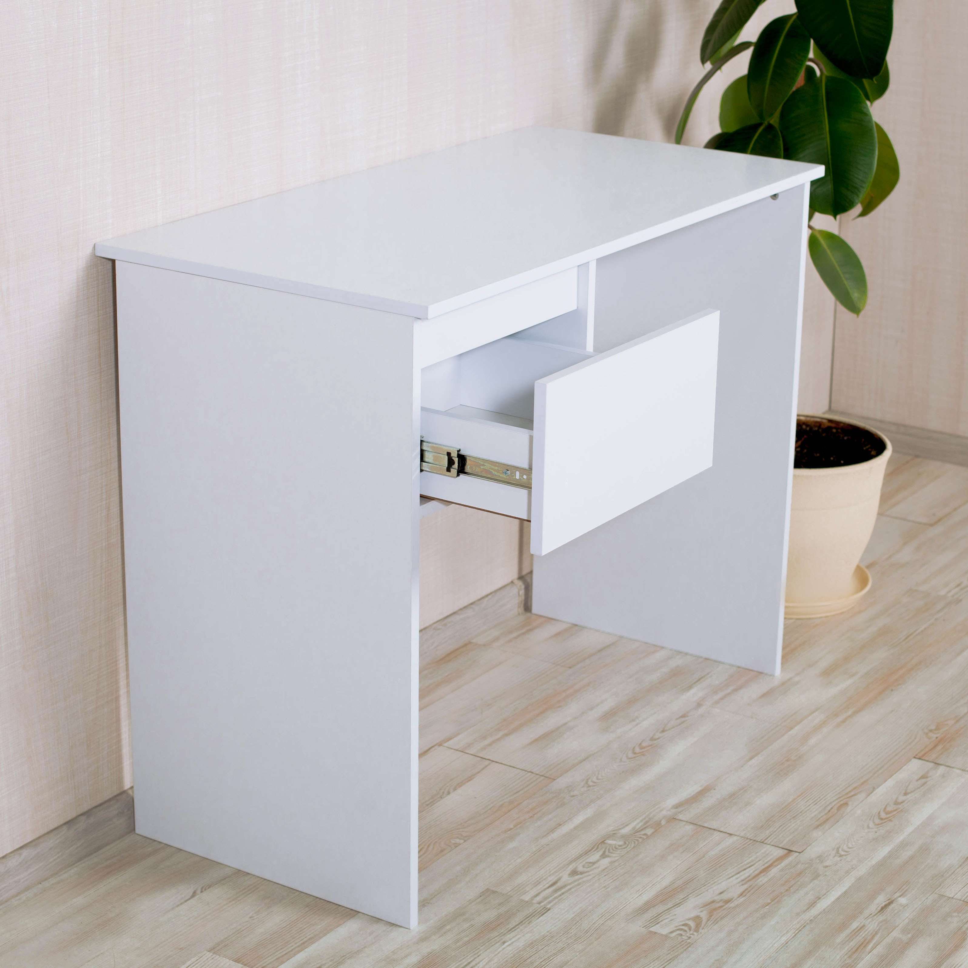 Фото письмовий стіл DiPortes pismennyj-stol-kapri-kt-1312.2-belyj колір: , ціна, опис, разміри — інтернет-магазин меблів в Києві