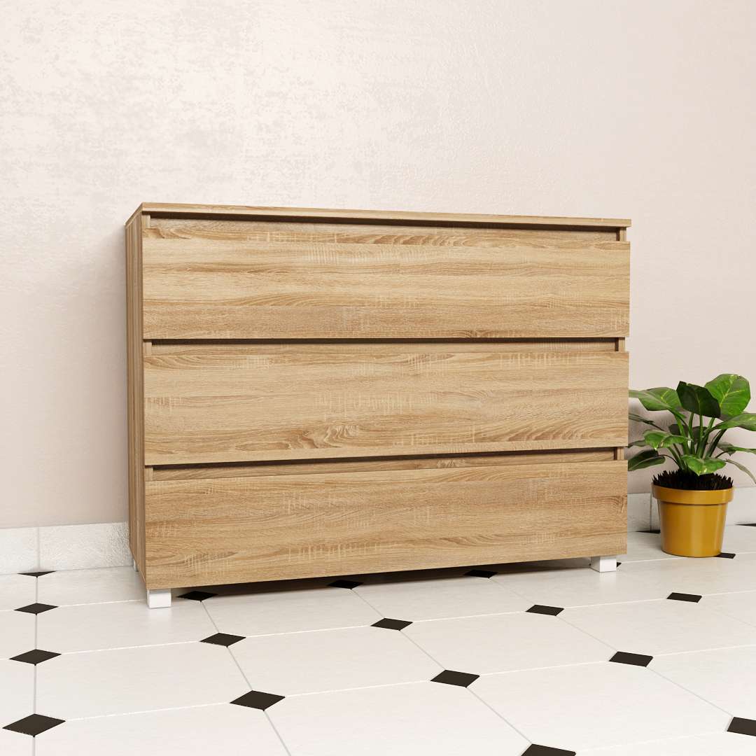 Фото комод DiPortes k-30-sonoma колір: Дуб сонома, ціна, опис, разміри — інтернет-магазин меблів в Києві