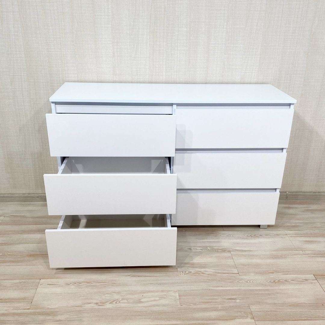 Фото комод DiPortes k-307-bez-ruchek-belyj колір: , ціна, опис, разміри — інтернет-магазин меблів в Києві