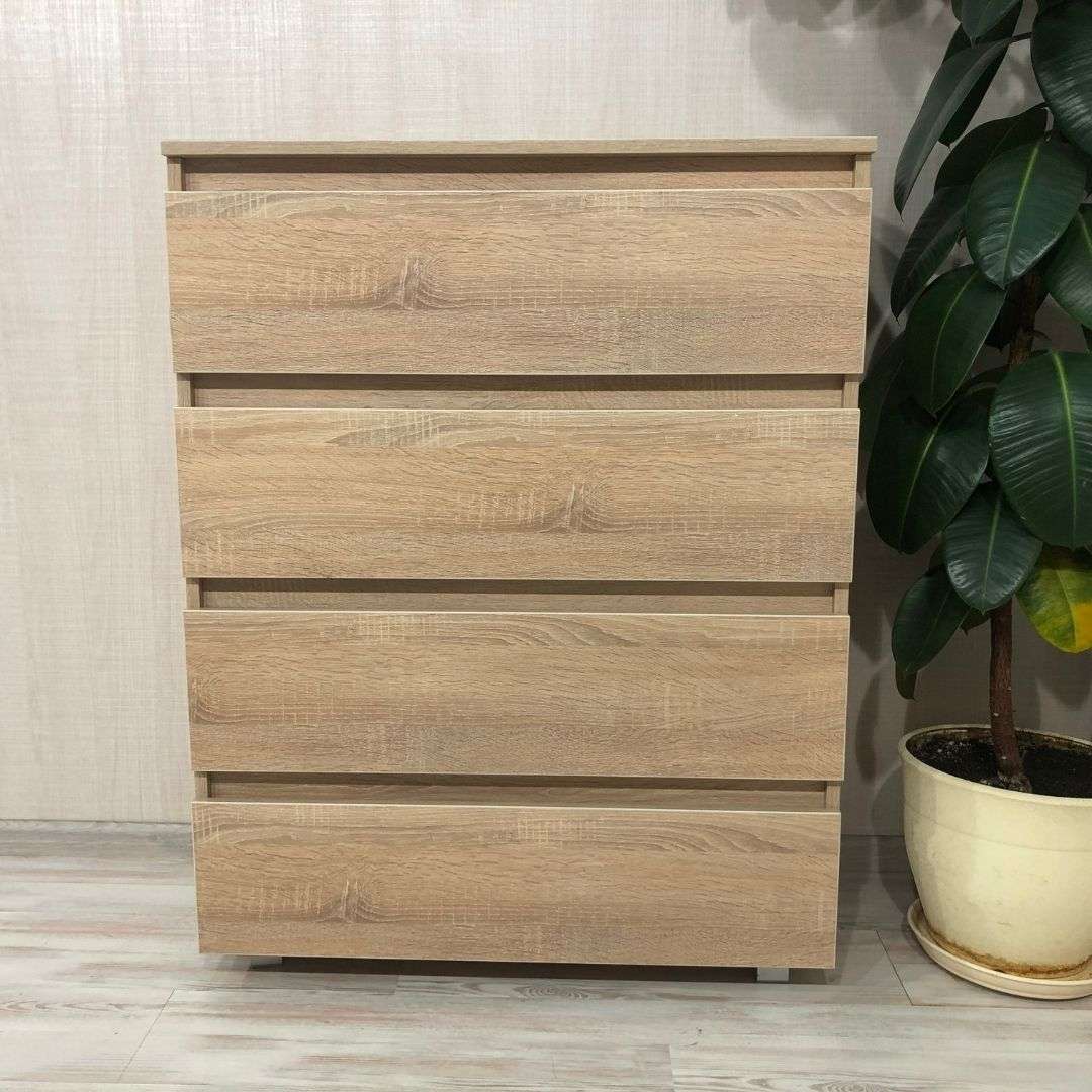 Фото комод DiPortes kt-104-bez-ruchek-dub-sonoma колір: Дуб сонома, ціна, опис, разміри — інтернет-магазин меблів в Києві