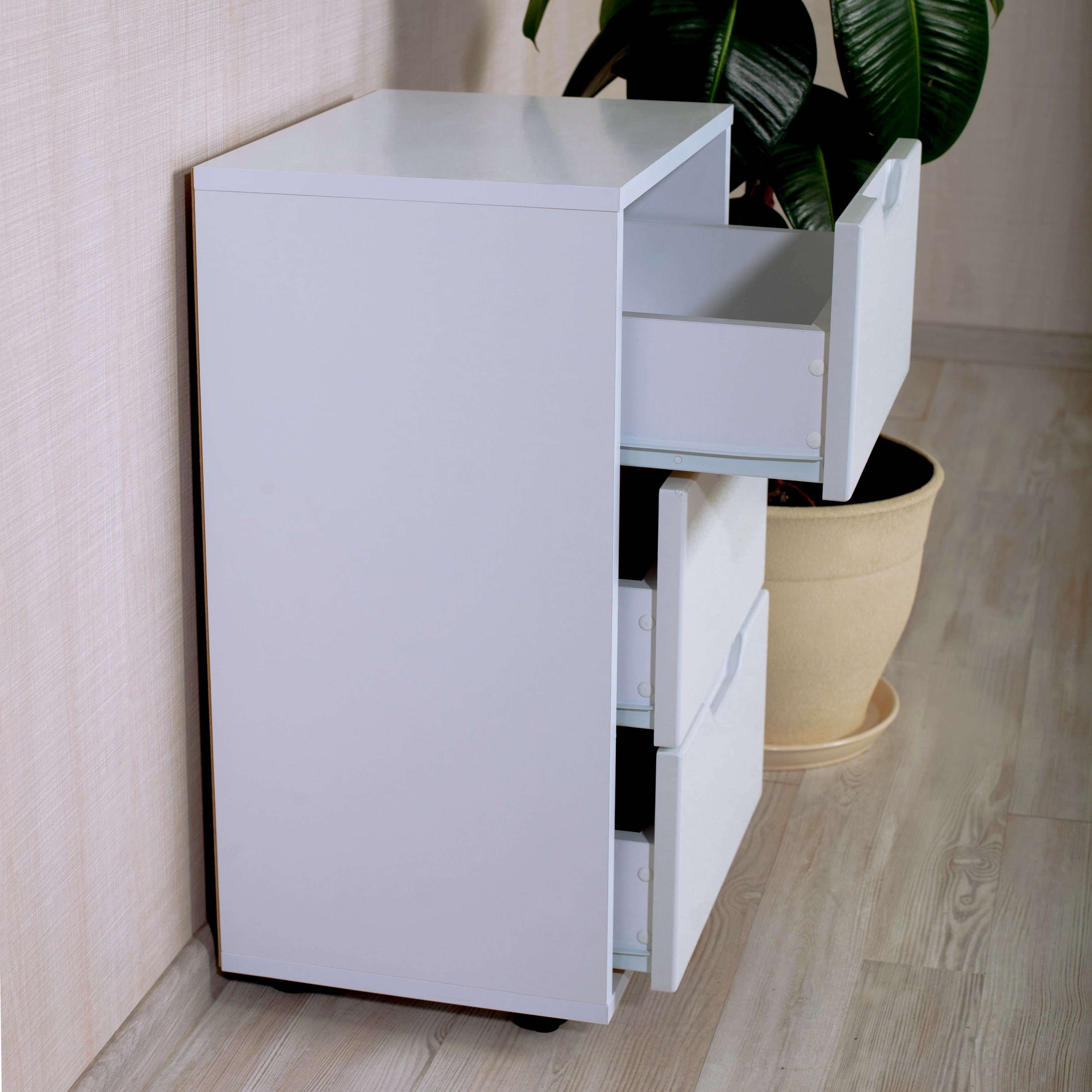 Фото тумбочка DiPortes kt-414-bez-ruchek-belaya колір: , ціна, опис, разміри — інтернет-магазин меблів в Києві