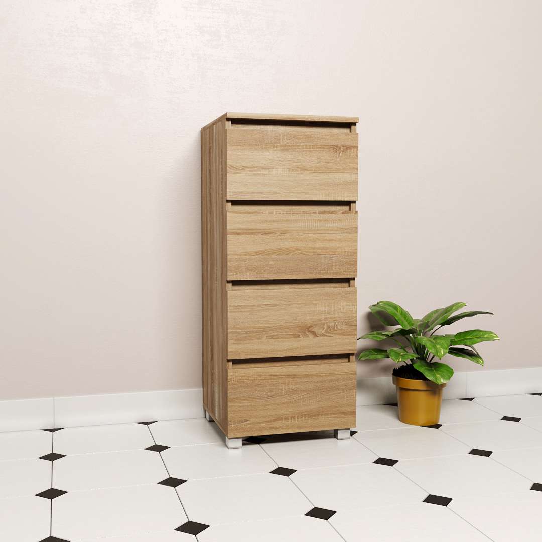 Фото комод DiPortes kt-44-dub-sonom колір: Дуб сонома, ціна, опис, разміри — інтернет-магазин меблів в Києві