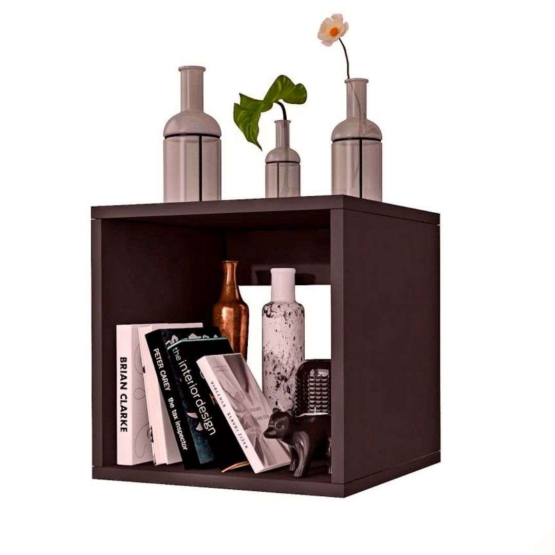 Фото полиця настінна DiPortes polochka-vt-230-kub-venge колір: , ціна, опис, разміри — інтернет-магазин меблів в Києві