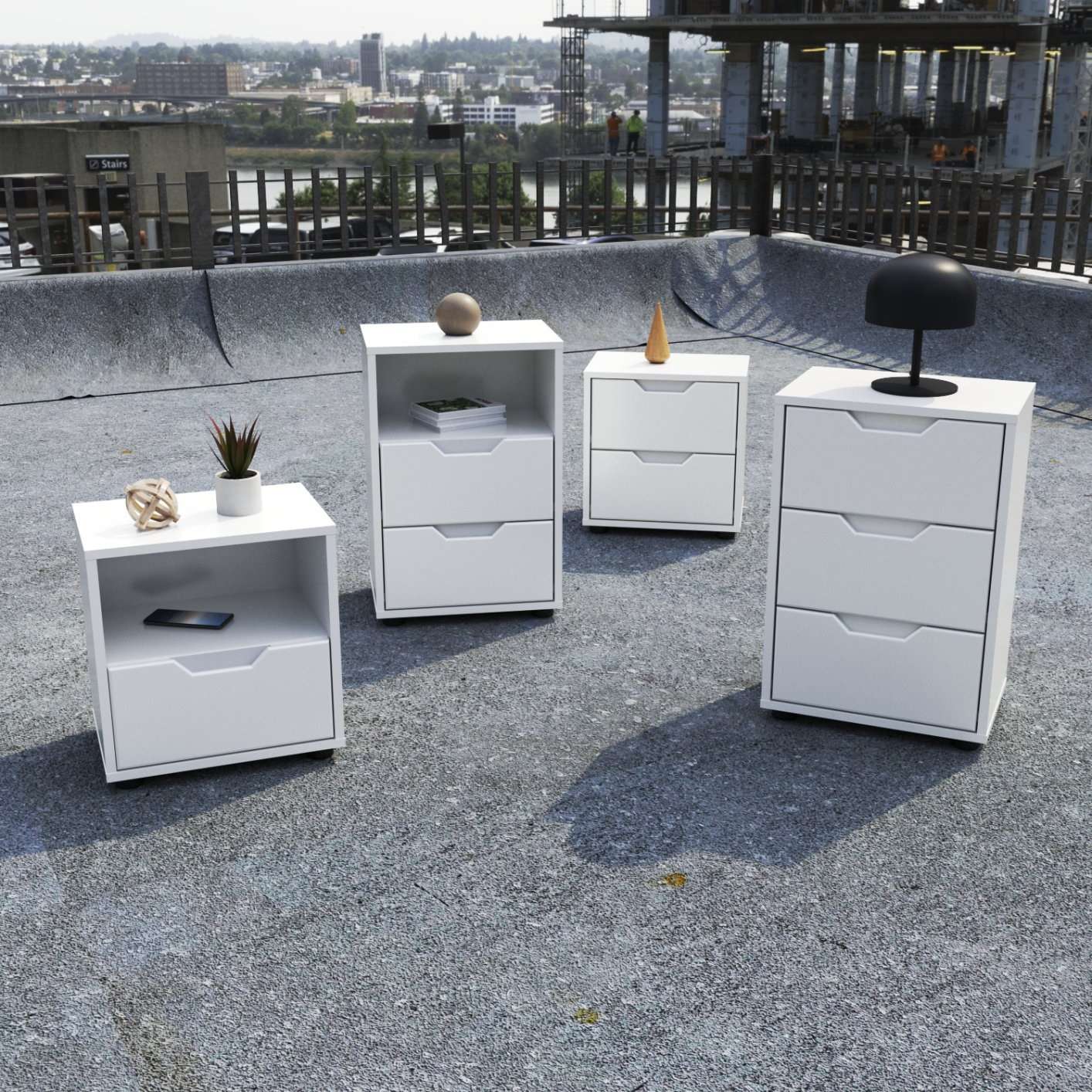 Фото тумбочка DiPortes kt-419-bez-ruchek-belaya колір: , ціна, опис, разміри — інтернет-магазин меблів в Києві