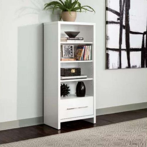 Фото  DiPortes knizhnyj-shkaf-marsel-5-belyj колір: , ціна, опис, разміри — інтернет-магазин меблів в Києві