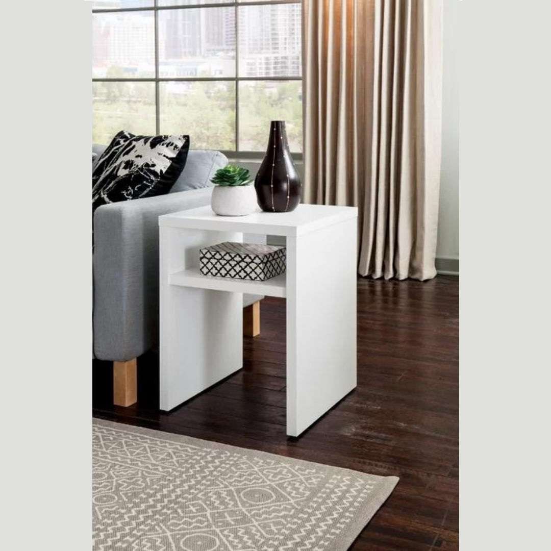 Фото журнальний столик DiPortes stol-zhurnalnyj-marsel-3-belyj колір: , ціна, опис, разміри — інтернет-магазин меблів в Києві