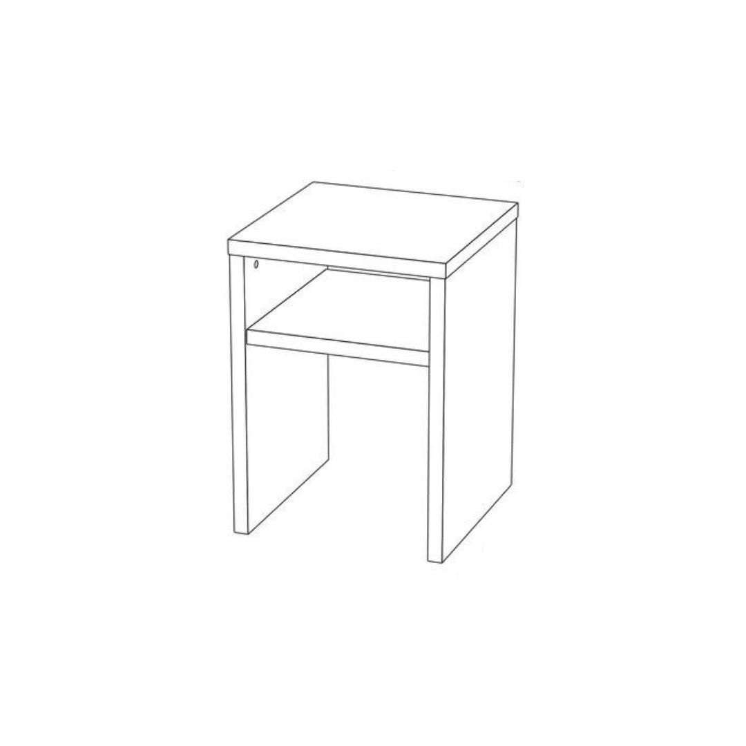 Фото журнальний столик DiPortes stol-zhurnalnyj-marsel-3-belyj колір: , ціна, опис, разміри — інтернет-магазин меблів в Києві