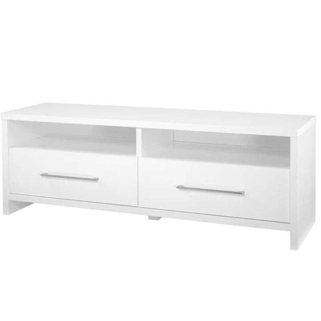 Фото тумбочка DiPortes tumba-pod-tv-marsel-2-belyj колір: , ціна, опис, разміри — інтернет-магазин меблів в Києві