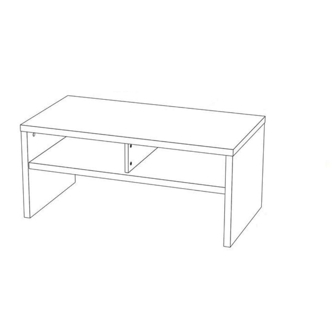 Фото журнальний столик DiPortes stol-zhurnalnyj-marsel-1-belyj колір: , ціна, опис, разміри — інтернет-магазин меблів в Києві