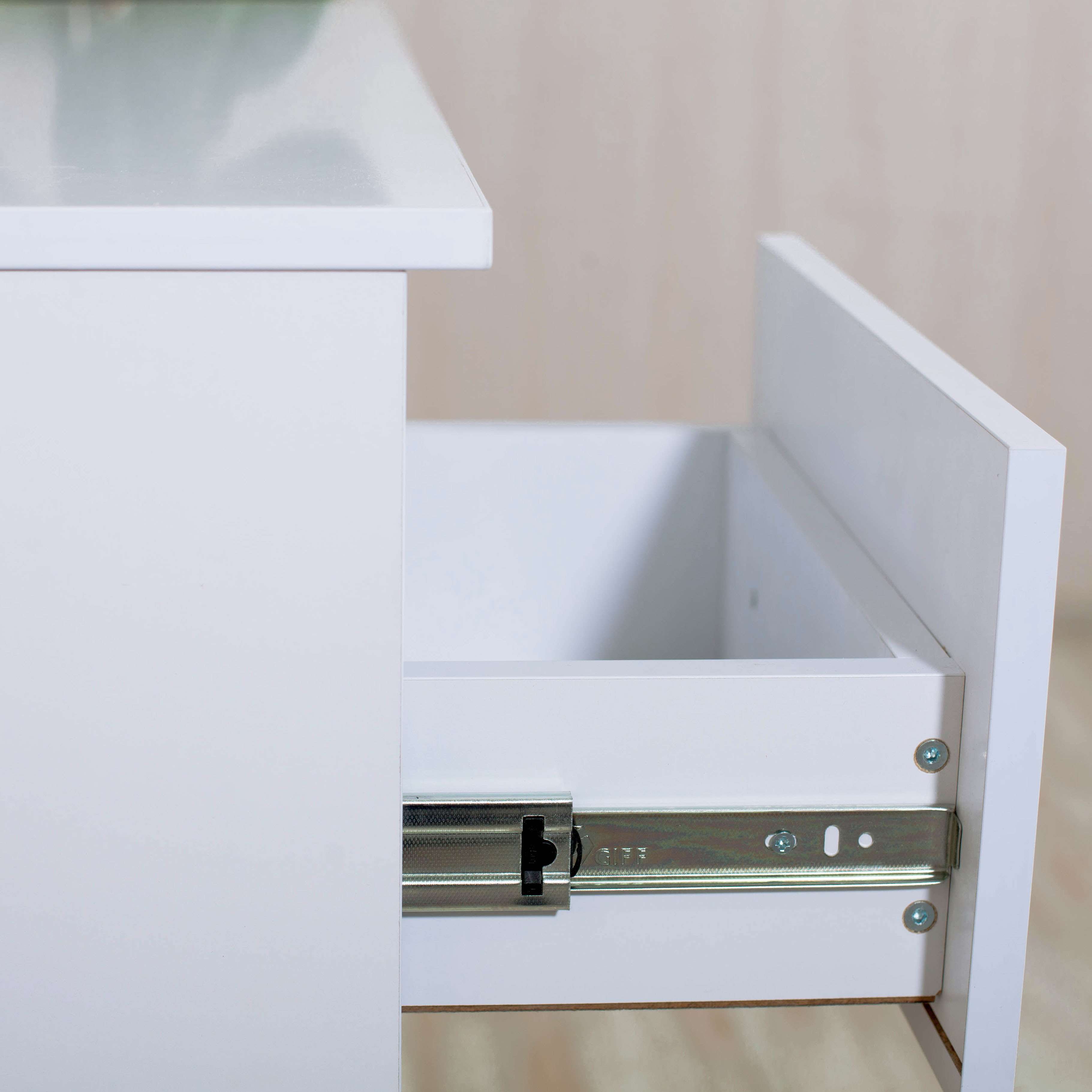 Фото письмовий стіл DiPortes pismennyj-stol-kapri-kt-1310.2-belyj колір: , ціна, опис, разміри — інтернет-магазин меблів в Києві