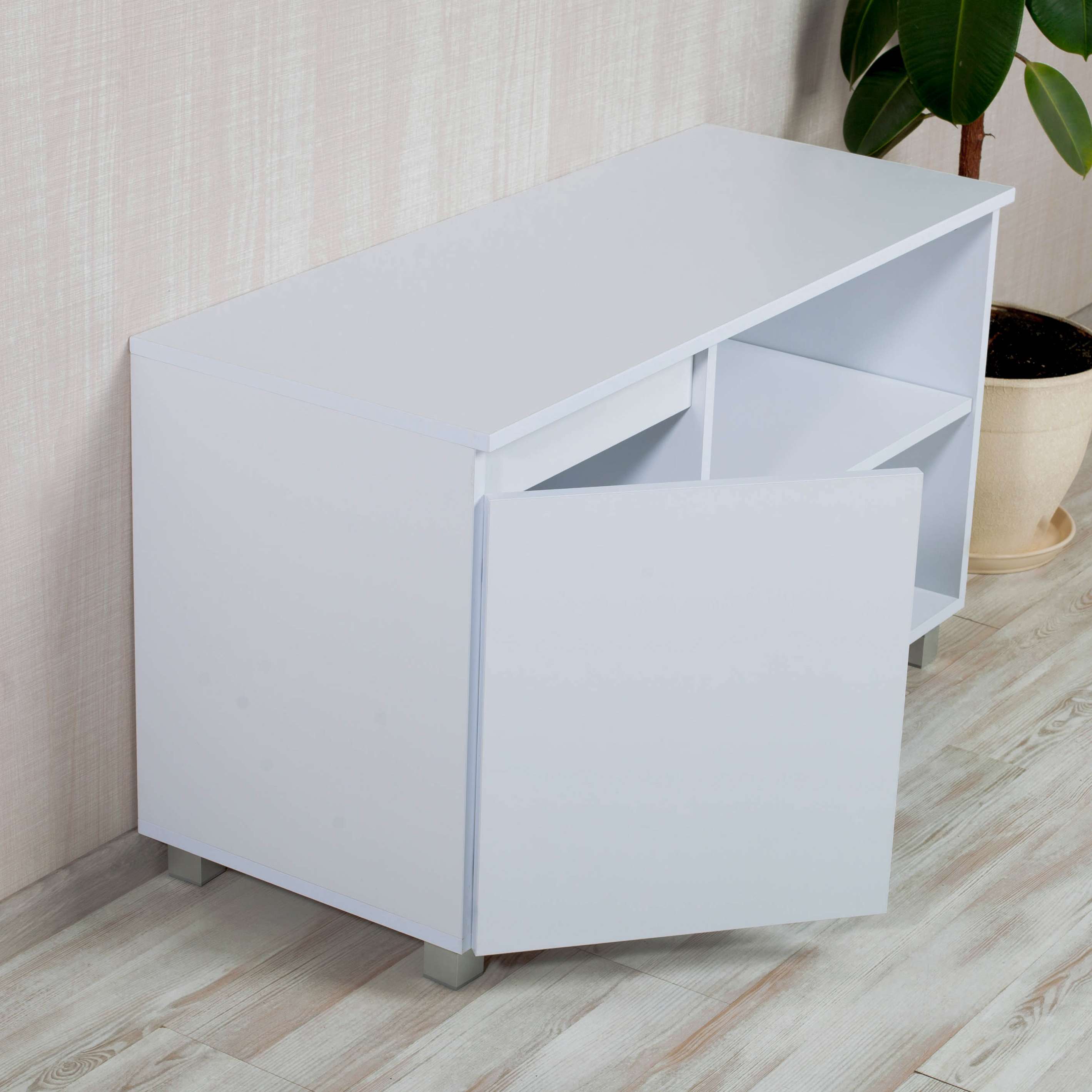 Фото тумбочка DiPortes tumba-tv-kapri-kt-1210.1-belyj колір: , ціна, опис, разміри — інтернет-магазин меблів в Києві