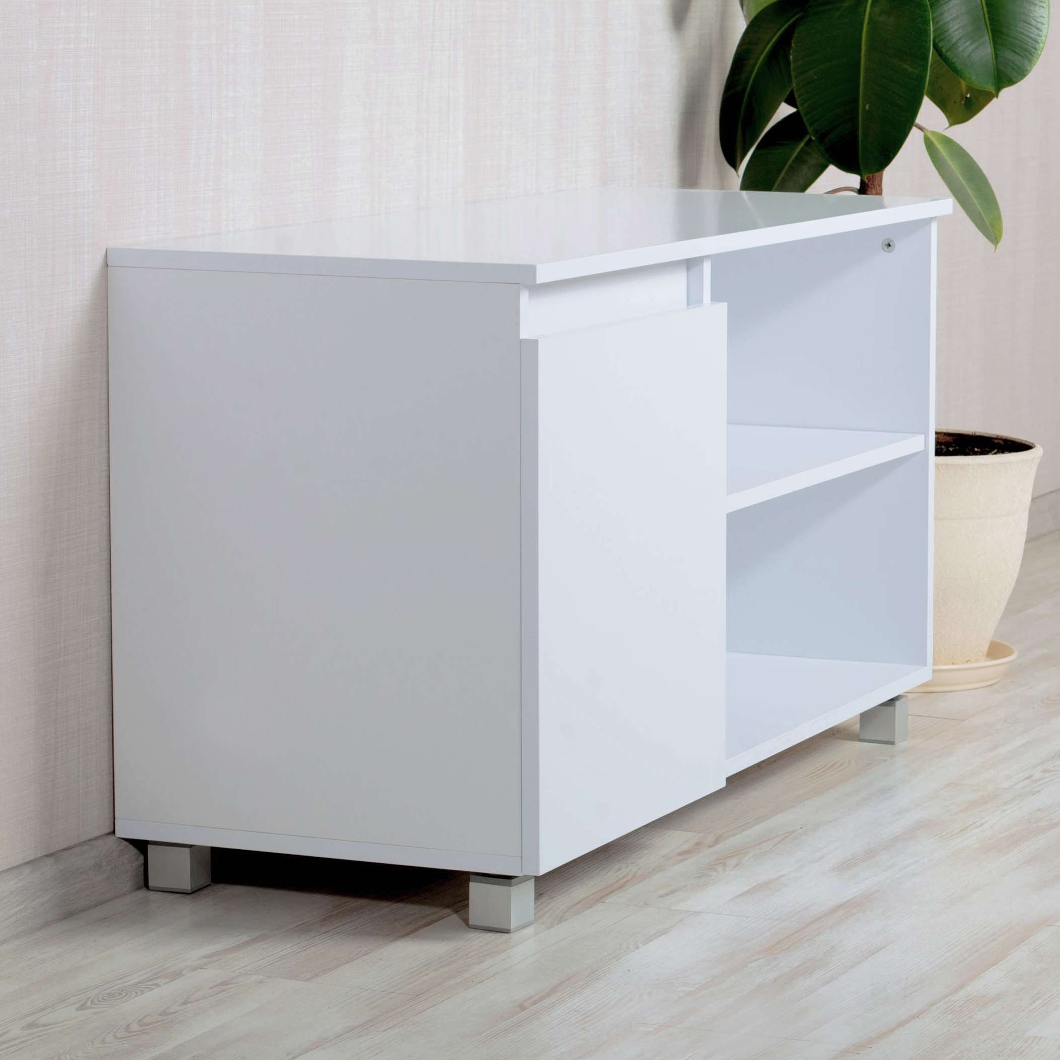 Фото тумбочка DiPortes tumba-tv-kapri-kt-1210.1-belyj колір: , ціна, опис, разміри — інтернет-магазин меблів в Києві