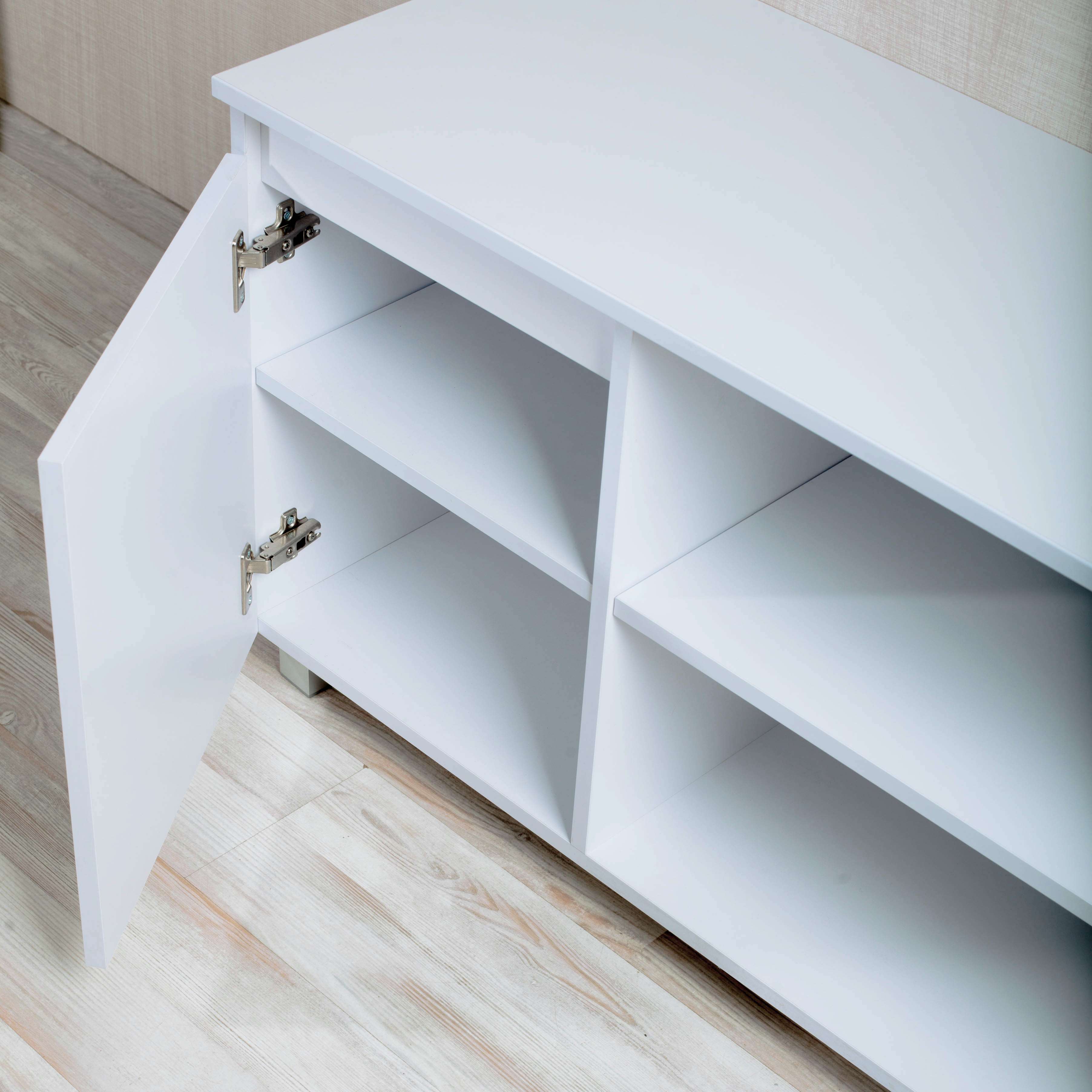 Фото тумбочка DiPortes tumba-tv-kapri-kt-1210.1-belyj колір: , ціна, опис, разміри — інтернет-магазин меблів в Києві