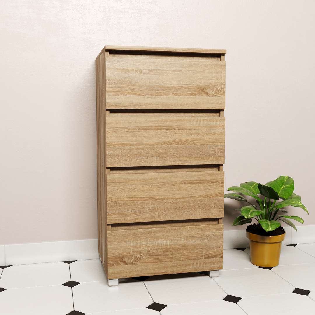 Фото комод DiPortes komod-kapri-k-45-sonoma колір: Дуб сонома, ціна, опис, разміри — інтернет-магазин меблів в Києві