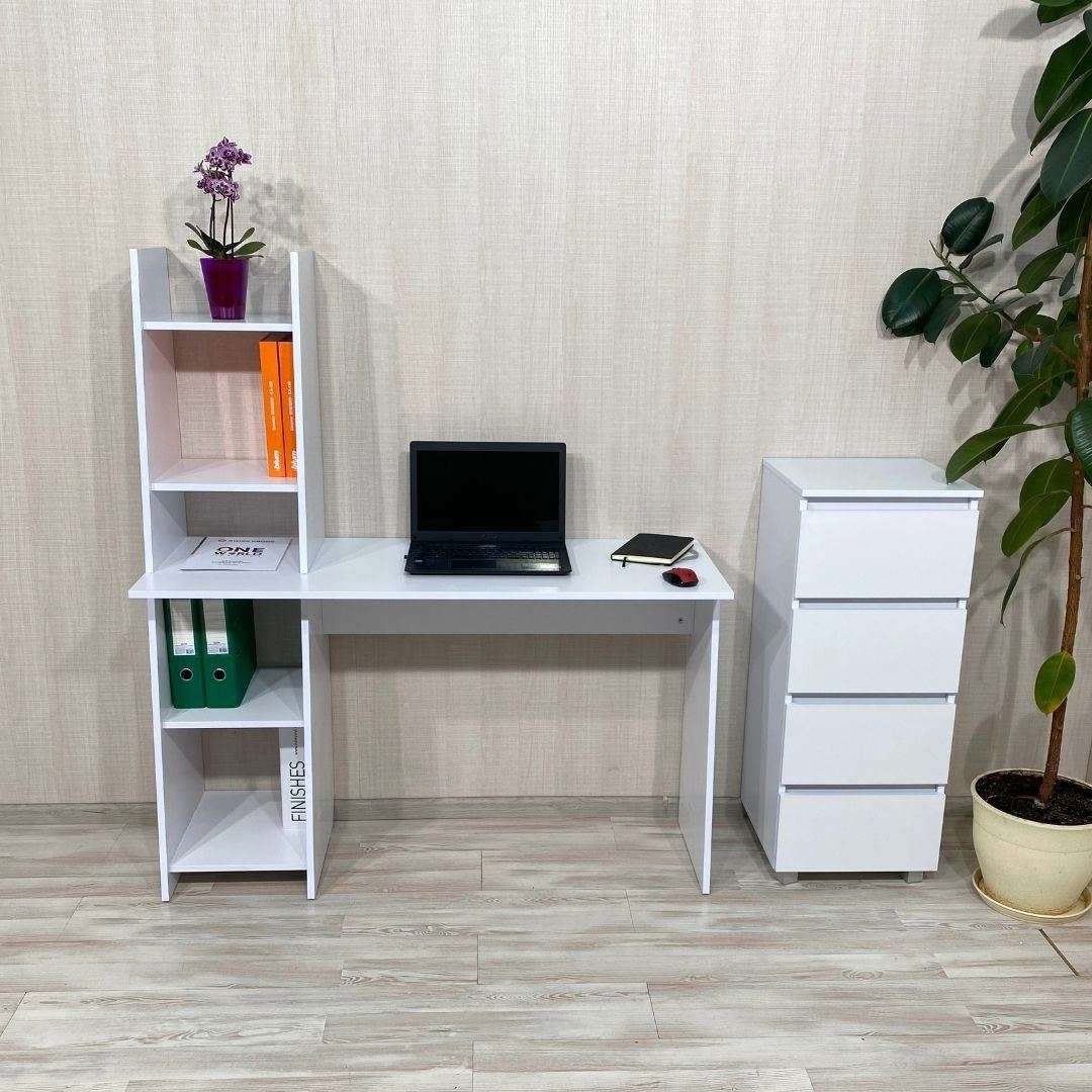 Фото письмовий стіл DiPortes pismennyj-vt-320-belyj колір: , ціна, опис, разміри — інтернет-магазин меблів в Києві