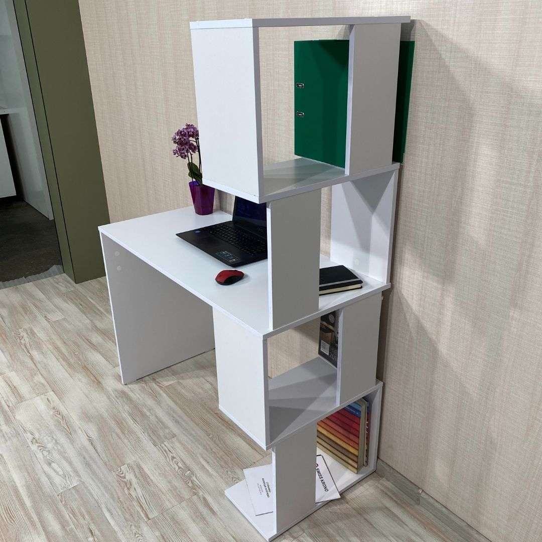 Фото письмовий стіл DiPortes pismennyj-vt-318-belyj колір: , ціна, опис, разміри — інтернет-магазин меблів в Києві