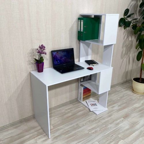 Фото письмовий стіл DiPortes pismennyj-vt-318-belyj колір: , ціна, опис, разміри — інтернет-магазин меблів в Києві