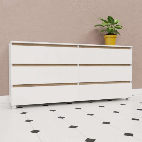 Фото комод DiPortes komod-kapri-k-308-belyj-pds колір: , ціна, опис, разміри — інтернет-магазин меблів в Києві