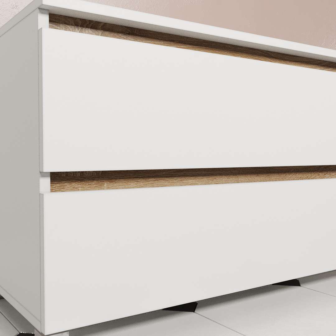 Фото комод DiPortes komod-kapri-k-36-belyj-pds колір: , ціна, опис, разміри — інтернет-магазин меблів в Києві