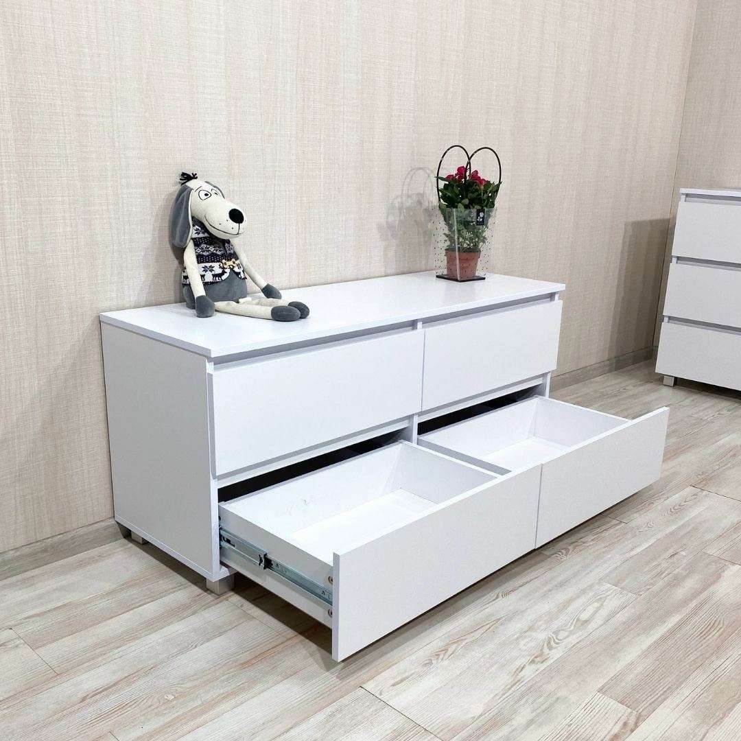 Фото комод DiPortes komod-kapri-k-207-belyj-pds колір: , ціна, опис, разміри — інтернет-магазин меблів в Києві