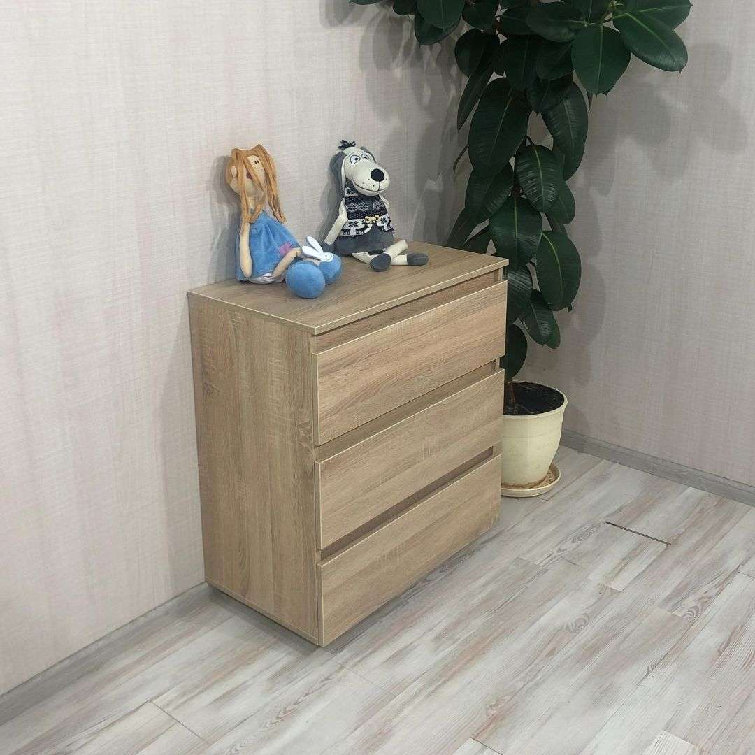 Фото комод DiPortes komod-kapri-k-38-sonoma колір: Дуб сонома, ціна, опис, разміри — інтернет-магазин меблів в Києві