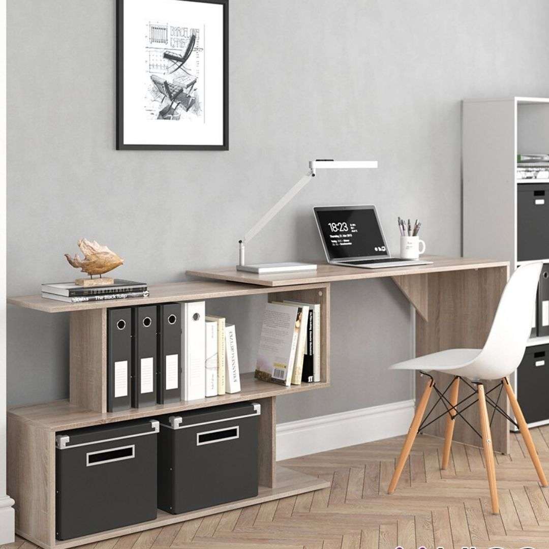 Фото письмовий стіл DiPortes bt-314-sonoma колір: Дуб сонома, ціна, опис, разміри — інтернет-магазин меблів в Києві