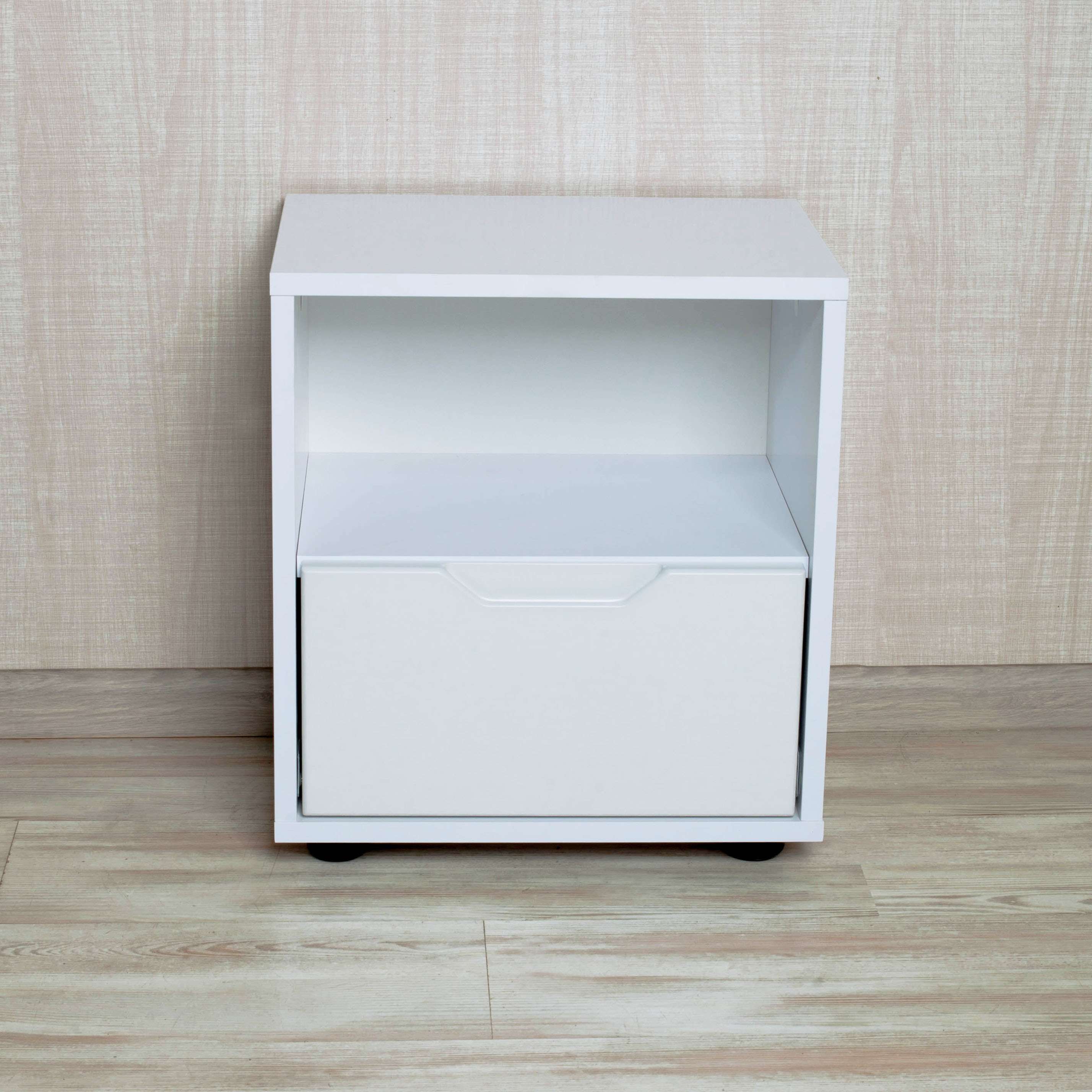 Фото тумбочка DiPortes kt-412-bez-ruchek-belaya колір: , ціна, опис, разміри — інтернет-магазин меблів в Києві