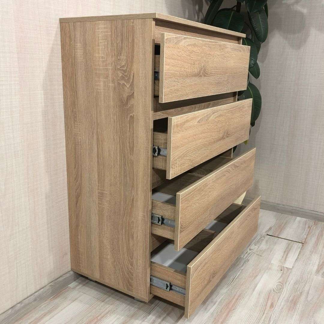 Фото комод DiPortes komod-kapri-k-48-dub-sonoma колір: Дуб сонома, ціна, опис, разміри — інтернет-магазин меблів в Києві