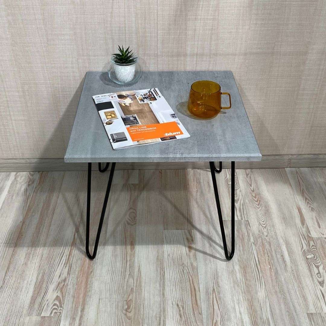 Фото журнальний столик DiPortes stol-zhurnalnyj-loft-loki-sl-4-beton колір: , ціна, опис, разміри — інтернет-магазин меблів в Києві