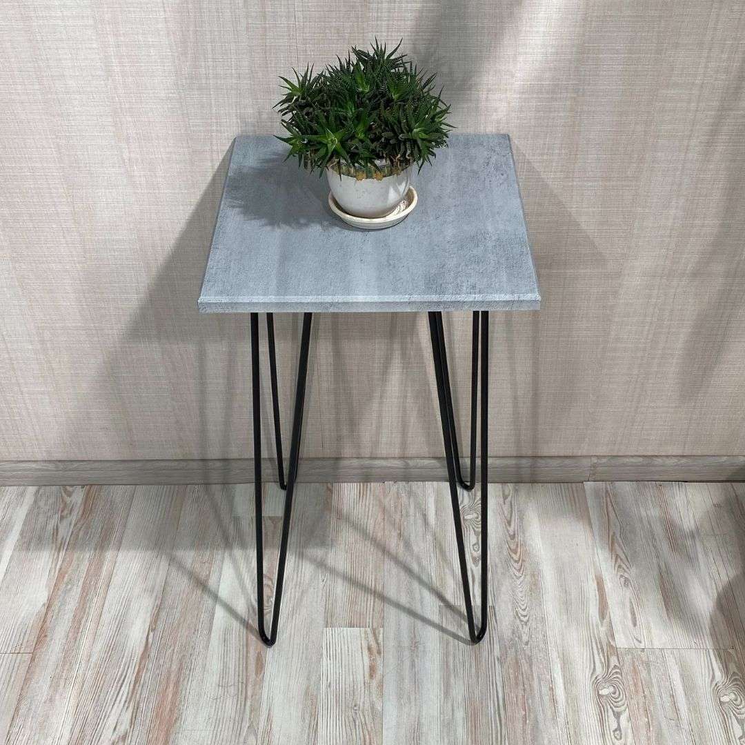 Фото журнальний столик DiPortes stol-loft-loki-sl-5-beton колір: , ціна, опис, разміри — інтернет-магазин меблів в Києві