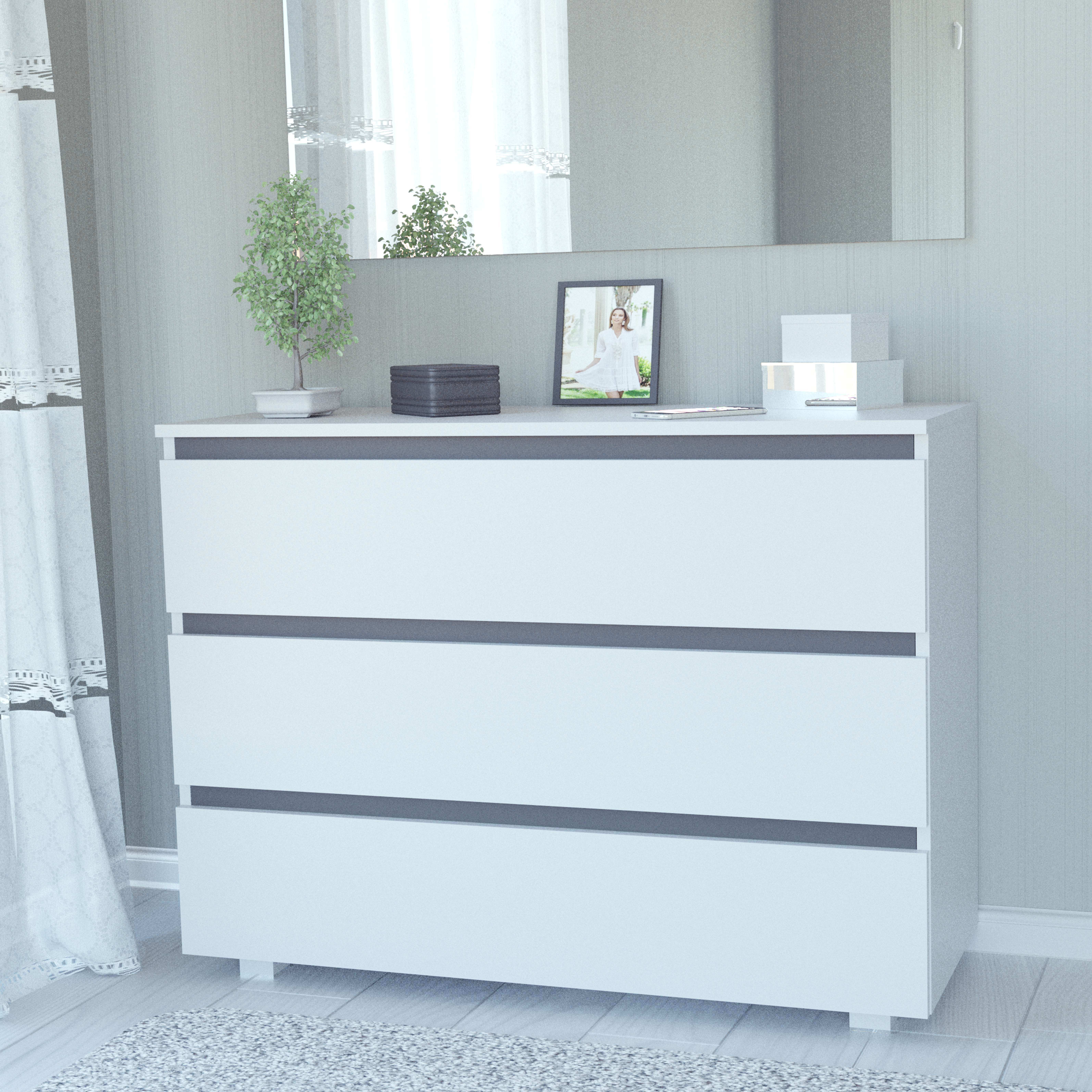 Фото комод DiPortes komod-kapri-k-30-antracit колір: , ціна, опис, разміри — інтернет-магазин меблів в Києві