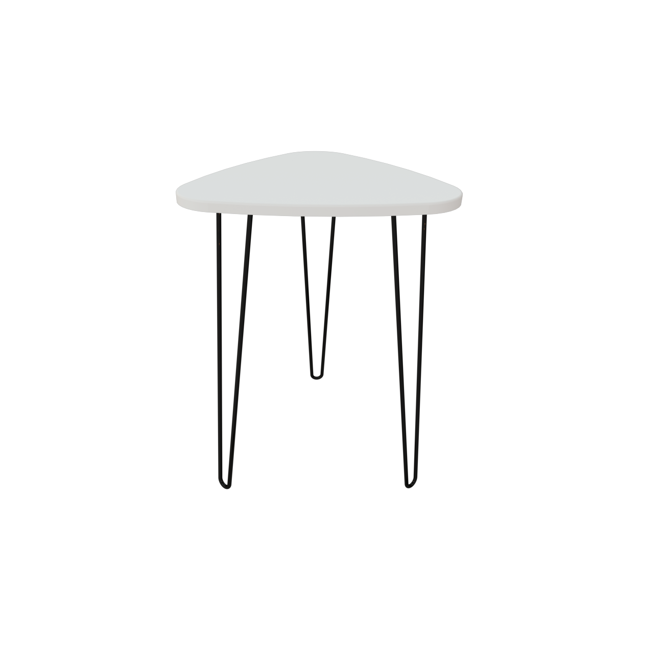 Фото журнальний столик DiPortes stol-spektr-szh-16-belyj-matovyj-figurnyj колір: , ціна, опис, разміри — інтернет-магазин меблів в Києві