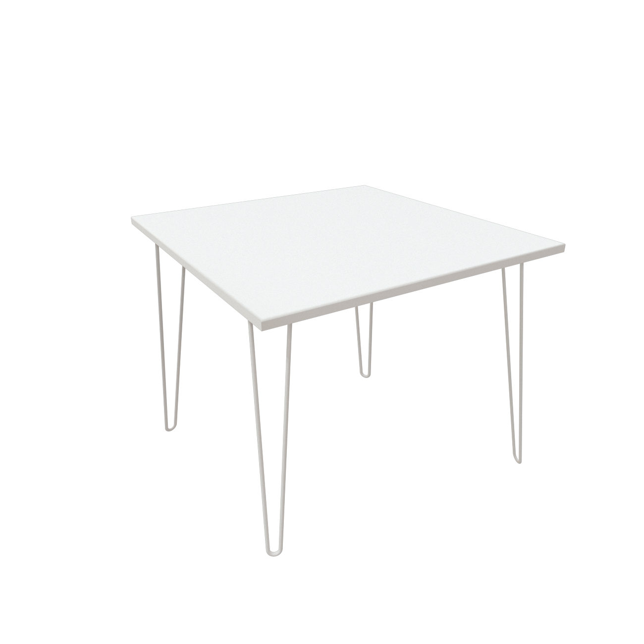 Фото журнальний столик DiPortes stol-spektr-szh-belyj-matovj-kvadrat-belye-nozhk колір: , ціна, опис, разміри — інтернет-магазин меблів в Києві