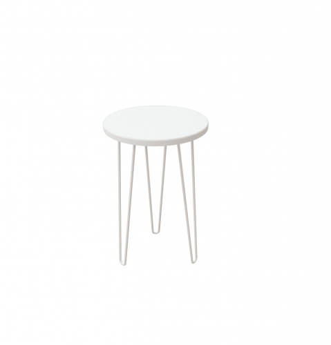 Фото журнальний столик DiPortes stol-spektr-szh-9-belyj-matovyj-belye-nozhki колір: , ціна, опис, разміри — інтернет-магазин меблів в Києві
