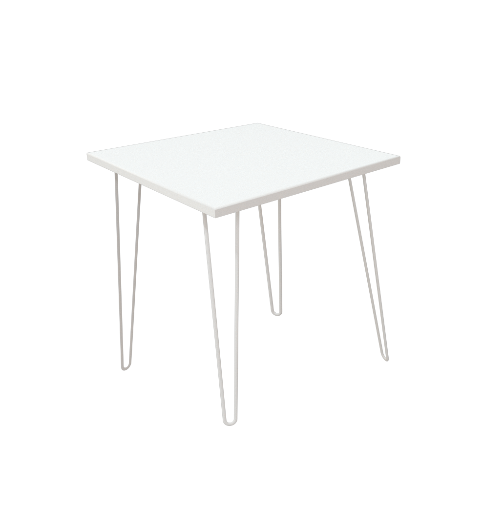 Фото журнальний столик DiPortes stol-spektr-szh-13-belyj-matovyj-kvadrat-belye-nozhki колір: , ціна, опис, разміри — інтернет-магазин меблів в Києві